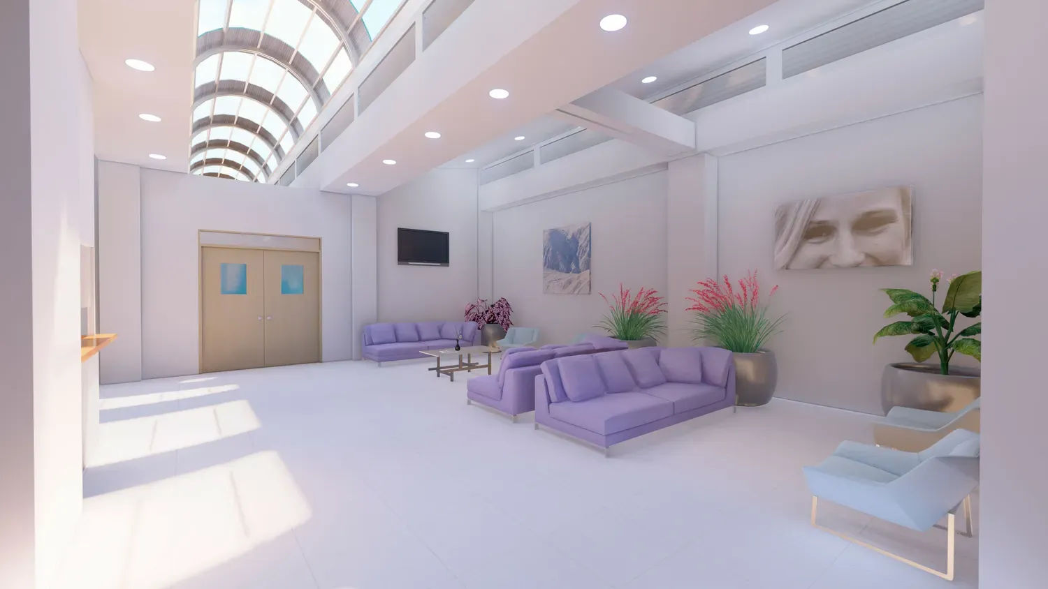 Arquitectura hospitalaria de la Clínica de la Mama en Cali, ejemplo de proyecto médico de alta complejidad por CAMARK Projects