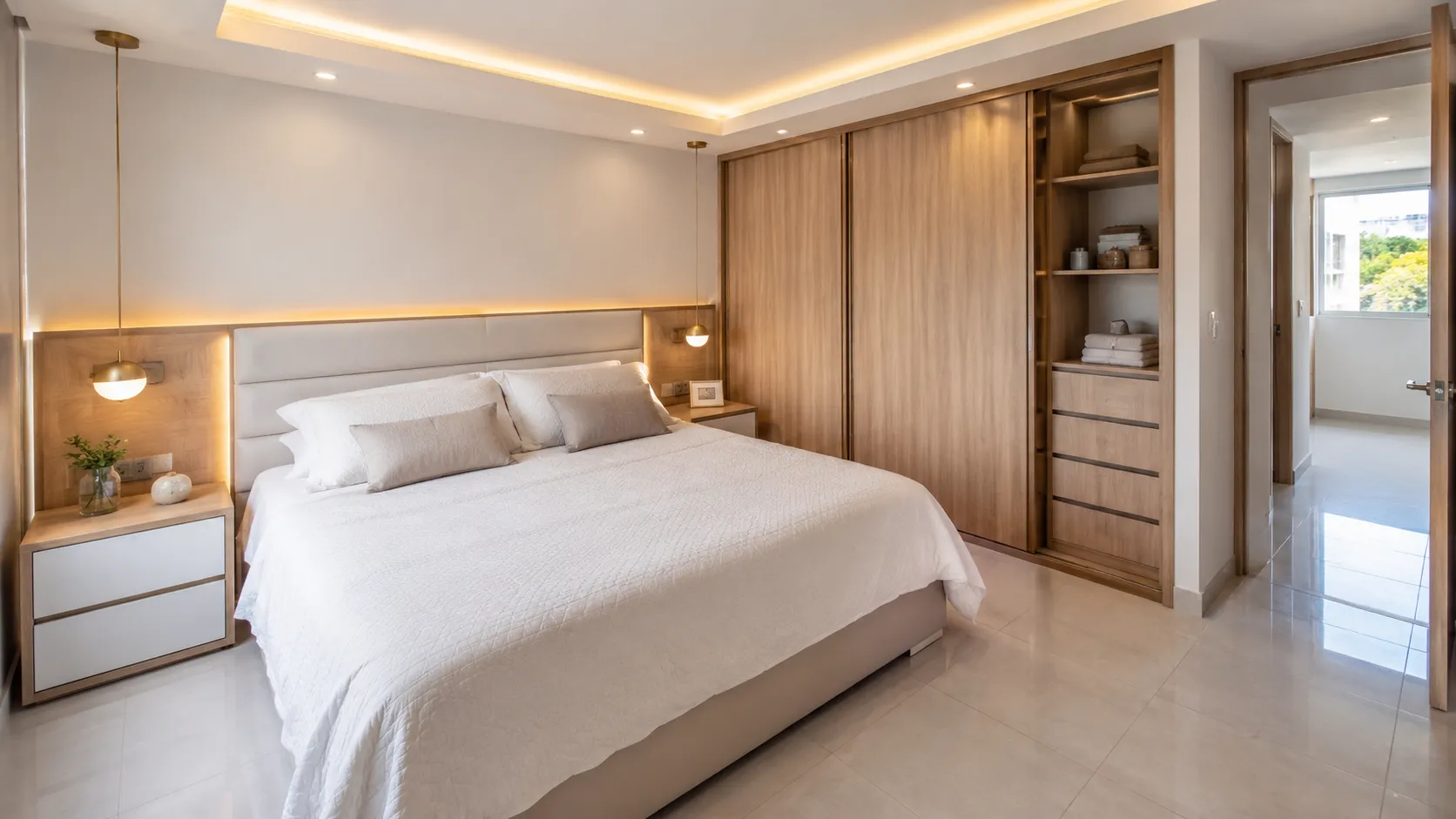 Dormitorio en apartamento VIS en Cali — remodelación CAMARK Projects