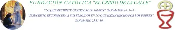 Logo Fundación Católica El Cristo de la Calle — cliente Camark Projects