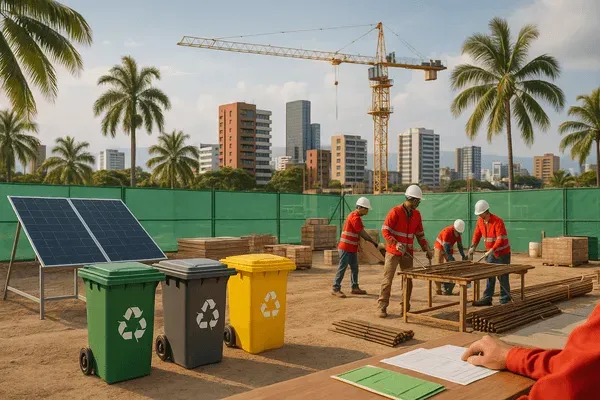 Proyecto de construcción urbana con enfoque sostenible en Cali: licencias de construcción y trámites ante Curaduría Urbana