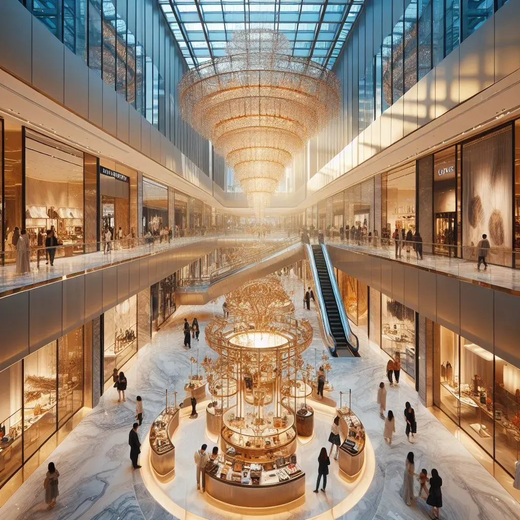 Vista de mall en Jamundí mostrando el potencial de diseño comercial en el área metropolitana de Cali